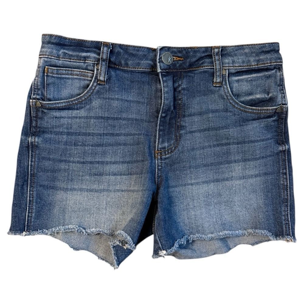 Kut from the Kloth Blue High Waist Women Shorts